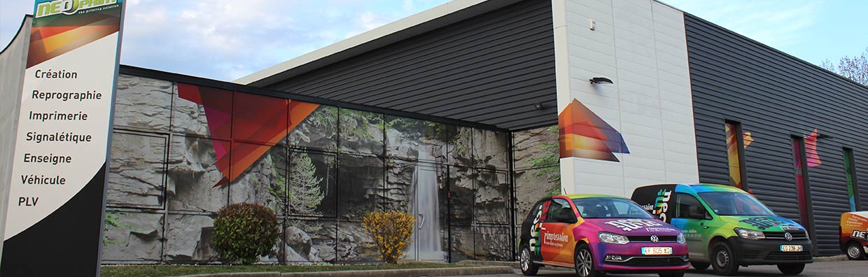 Batiment Neoprint Bourgoin-Jallieu Neoprint - Enseignes & Signalétique